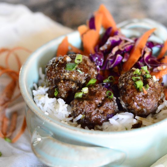 Teriyaki Glazed Meatballs