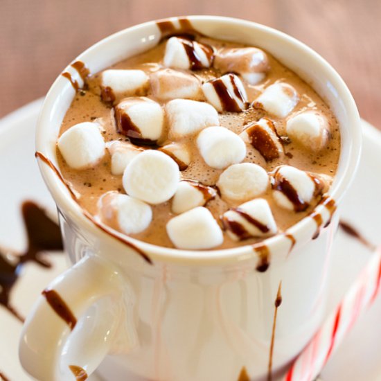 Peppermint Hot Chocolate