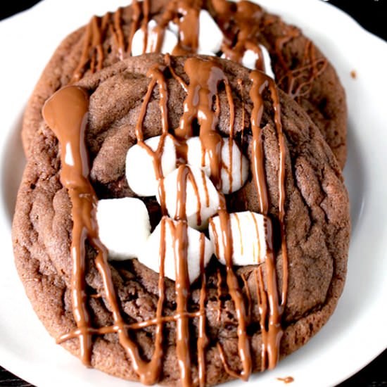 Hot Chocolate Cookies