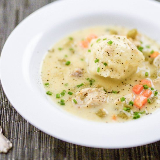 Simple Chicken and Dumplings