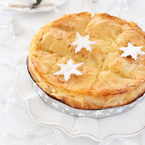 Banitsa –  Cheese Phyllo Pie