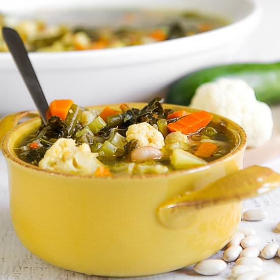 Minestrone – Italian Vegetable Soup