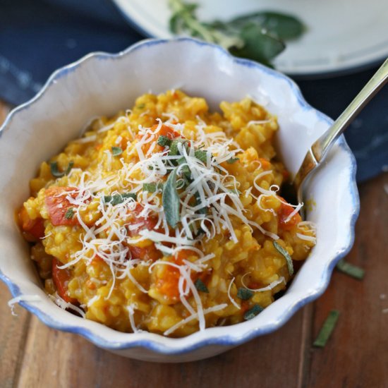 Winter Squash Risotto