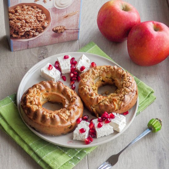 Oat Cupcakes with Apple!