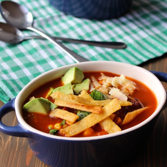 Red Enchilada Soup