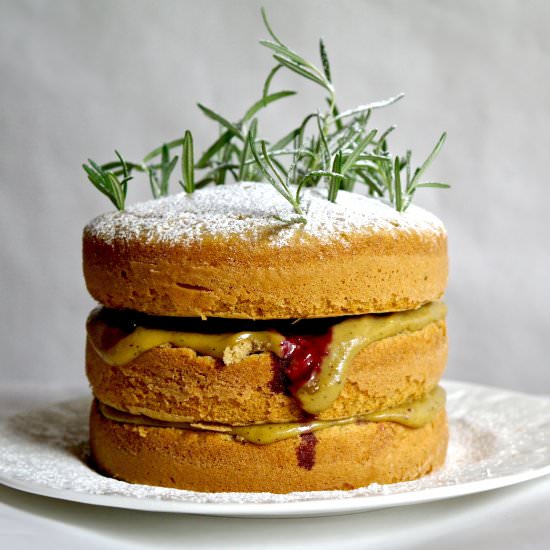 rosemary forest cake