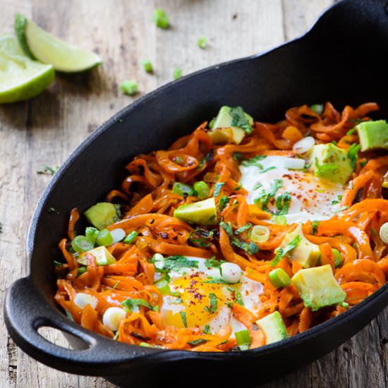 Chipotle Sweet Potato Noodles