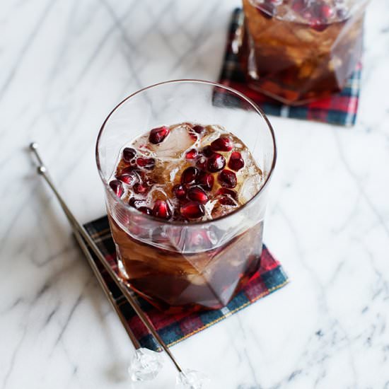 Pomegranate Ginger Spritzer