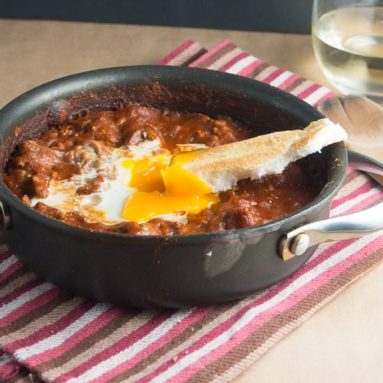 Spiced Mince and Egg