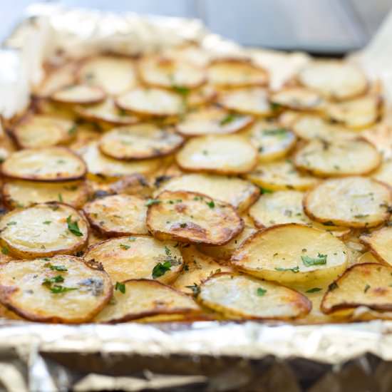 Herbed Potato Slices