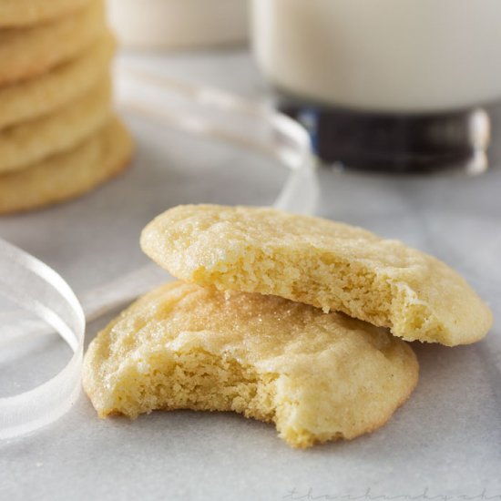 Soft Vanilla Sugar Cookies