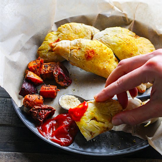 Honey Ham Sweet Potato Empanadas