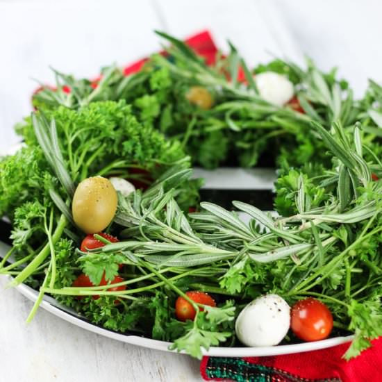 Holiday Olive Wreath