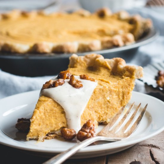 No-Bake Pumpkin Pie