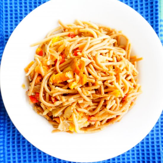 Whole Wheat Veggie Noodles