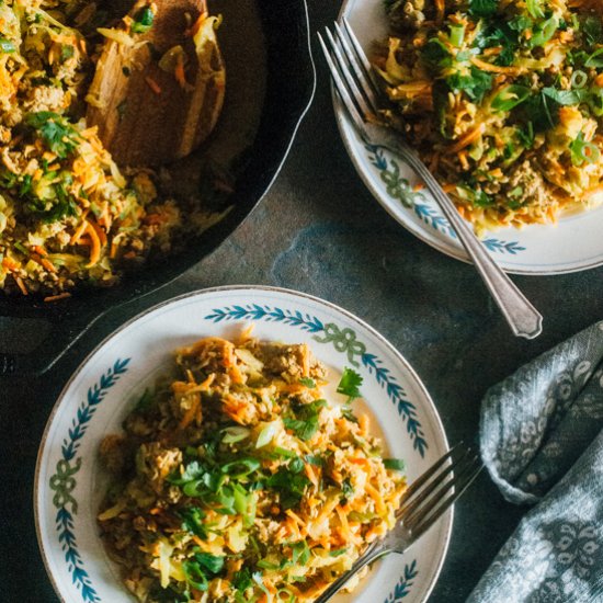 Turmeric Pork Skillet