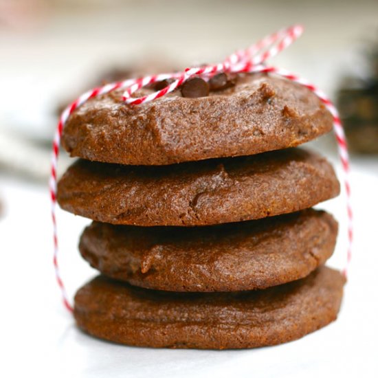 Chocolate Peanut Butter Cookies