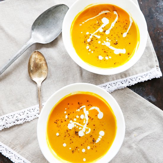 Butternut Squash Curry Soup