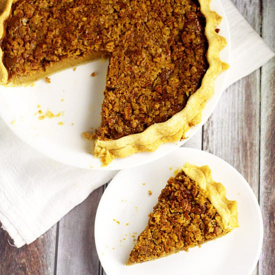 Eggnog Pumpkin Pie