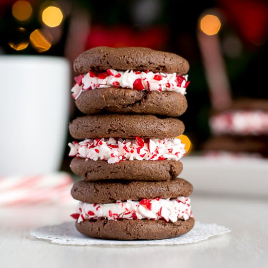 Peppermint Mocha Cookies