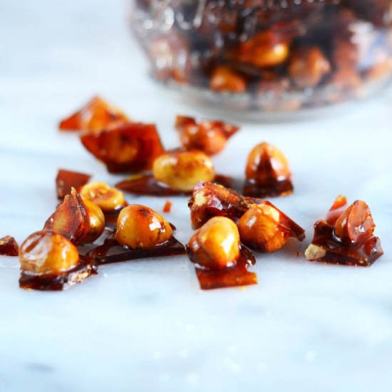 Candied Hazelnuts