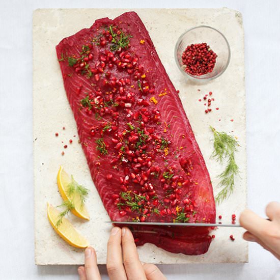 Beetroot Gravlax