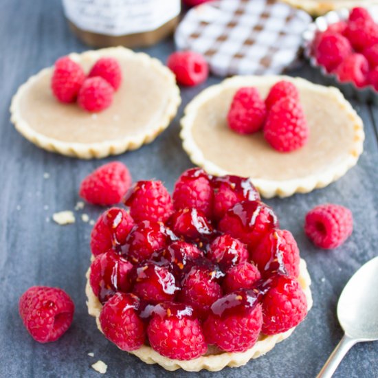 Chestnut Cheesecake Tarts