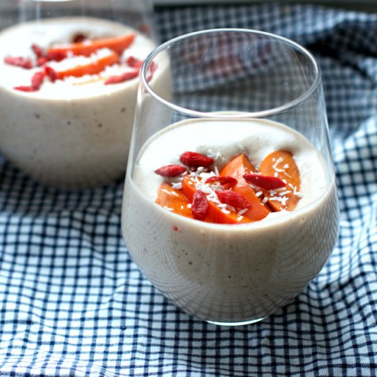 Raw Buckwheat Almond Porridge