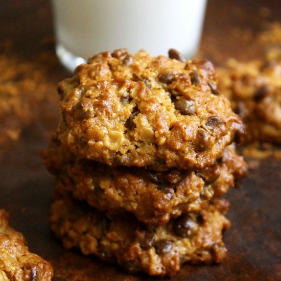 Peanut Butter Chocolate Chip Cookie