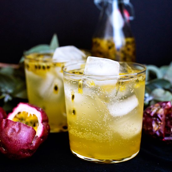 Passionfruit Cocktail or Mocktail