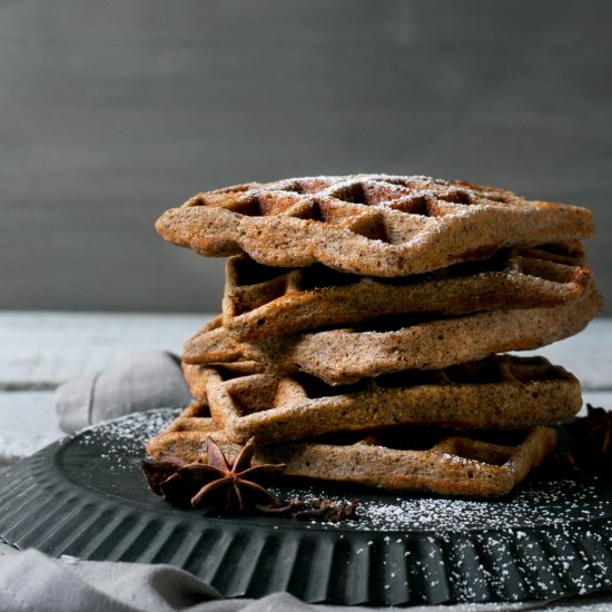 Hazelnut Waffles