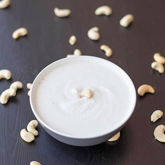 Cashew Sour Cream