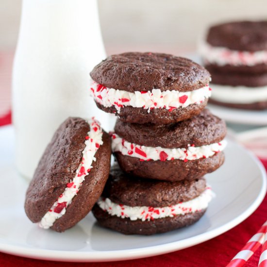 Chocolate Peppermint Cookies