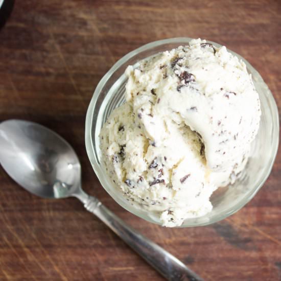 Drunken Mint Chip Ice Cream