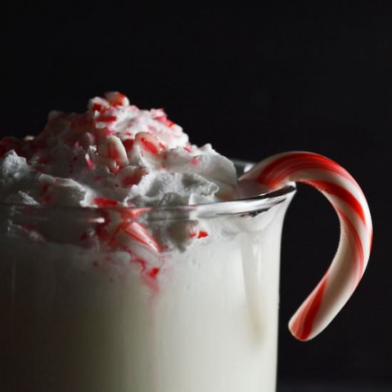 Peppermint White Hot Chocolate