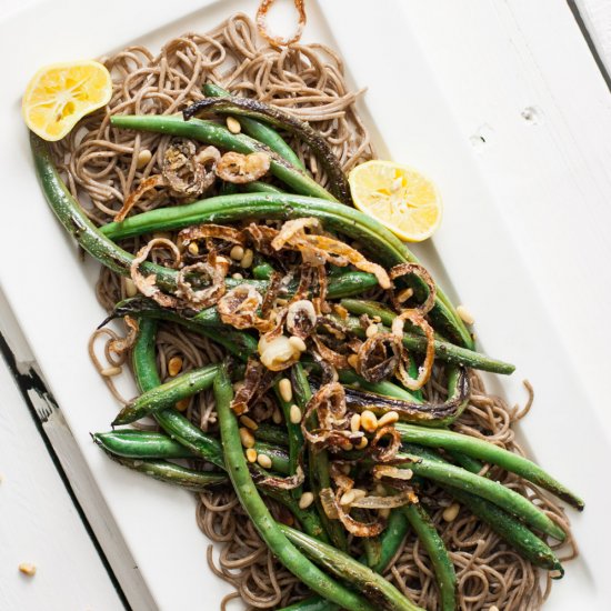 Green Beans & Soba Noodles