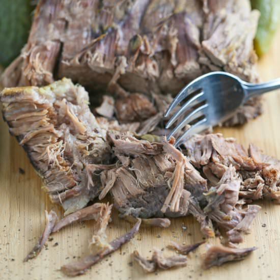 Dill Pickle Roast Beef