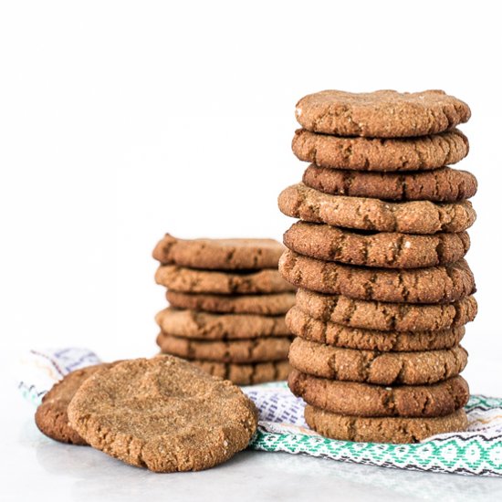 Chewy Paleo Ginger Cookies