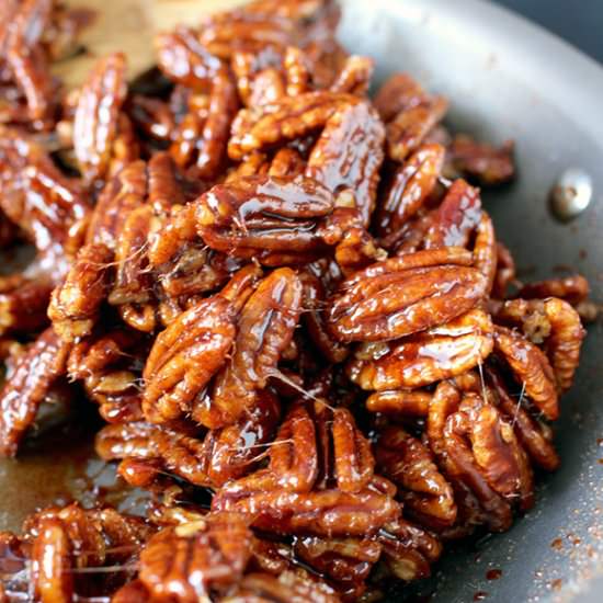 Maple Cinnamon Pecans