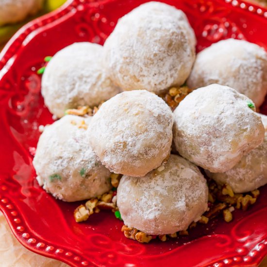 Toasted Pecan Snowballs