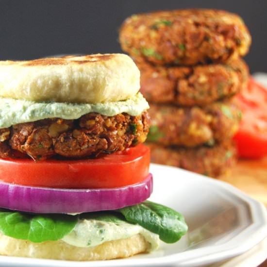 Tandoori Naan Burger