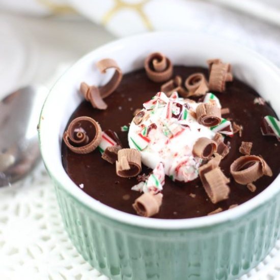 Peppermint Mocha Pots de Creme