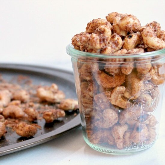 Cinnamon Sugar Cashews