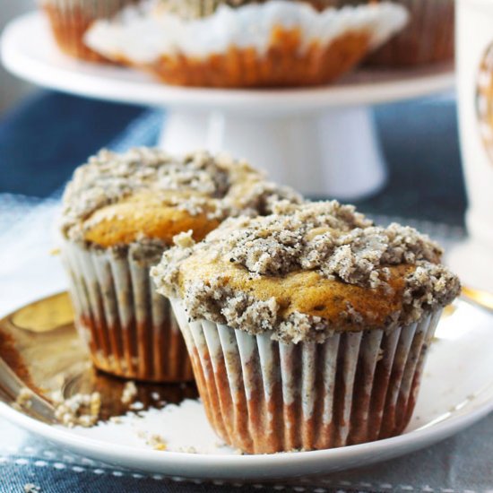 Black Sesame Muffins