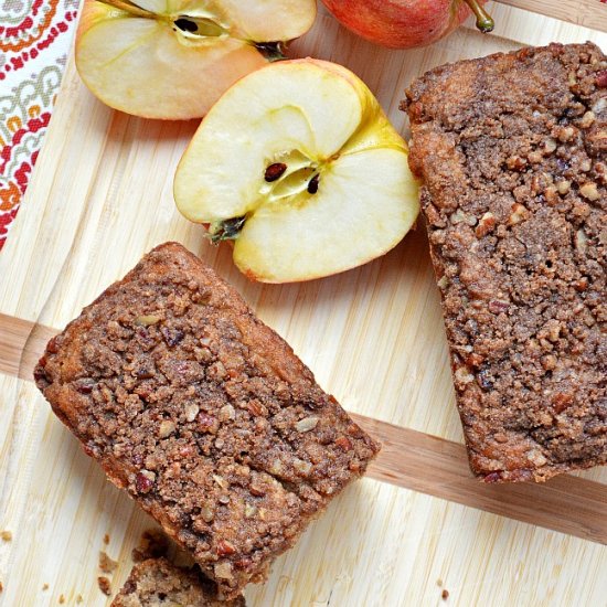 Gluten Free Baked Apple Bread