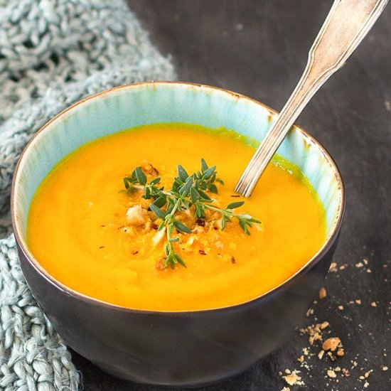 Ginger, Turmeric and Carrot Soup