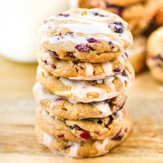 White Chocolate Cranberry Cookies