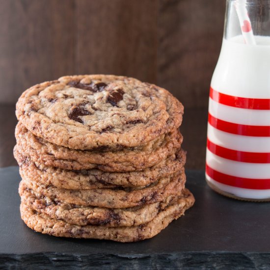 Bakery Style Chocolate Chunk Cookie