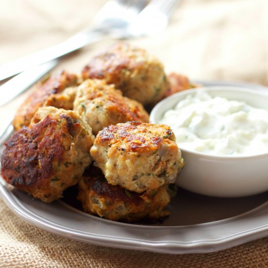 Skinny Greek-Style Turkey Meatballs