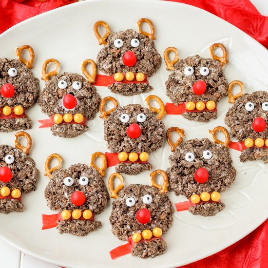 Rudolph Crispy Treats